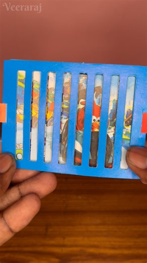 😲 Magic Moving Picture Card | Real Animation Trick #shorts