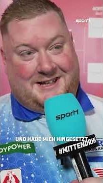Ricky Evans sorgte in der Ersten Runde der Darts-WM 2026 für einen Riesen Lacher🤣 #shorts