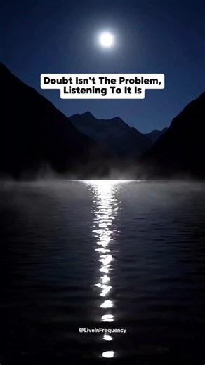 🌊 Doubt will show up. That's guaranteed. It's a natural part of the process. But here's the difference between those who manifest and those who don't: Winners feel the doubt and choose faith anyway. Losers let doubt make their decisions. Most people think: "If I have doubt, it means I don't believe enough. It means it won't work." But here's the truth: Doubt is just a test. It's asking "Are you sure? How bad do you want this?" Your job isn't to never feel doubt. It's to NOT let doubt decide. 𝗧