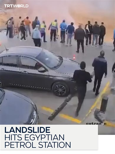 Cairo Landslide Hits Petrol Station, Injures Two