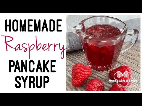 Homemade Raspberry Syrup