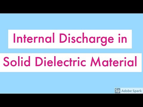 Internal Discharge of Solid Dielectrics|Solid Dielectric Breakdown Phenomena|HVE Lecture Videos|HVE