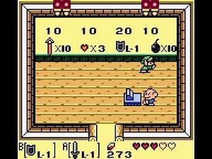 Link's Awakening - Stealing from shop