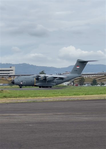 Kedatangan Pertama A400 di Bandung