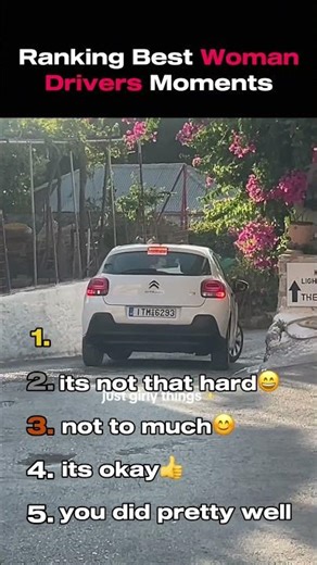 Ranking Best Woman Drivers Moments