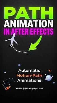Perfect Liquid Path Animation - After Effects Step-by-Step #shortvideo #3dcompositing