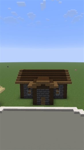 Building a small library in minecraft #shorts