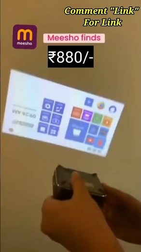Mini Android Pocket Projector – Big Screen Anywhere for ₹880!"