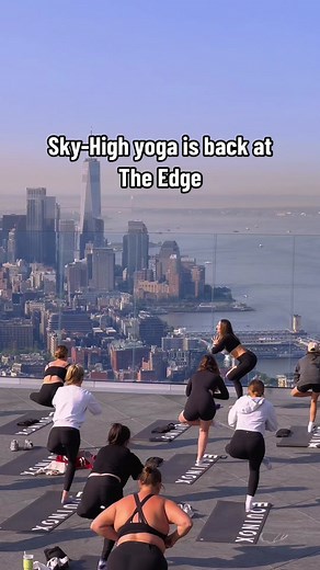 Sky-High Yoga at The Edge: Elevate Your Practice