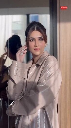 Bollywood Paparazzi on Instagram: "Kriti Sanon effortlessly nails the nude look, serving elegance with a touch of glam! ✨🤍 #BollywoodPaparazzi #KritiSanon #EffortlessGlam #NudeElegance"