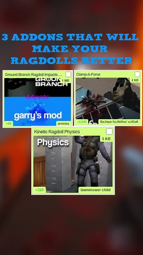 Enhance Your Ragdolls with 3 Must-Have Addons