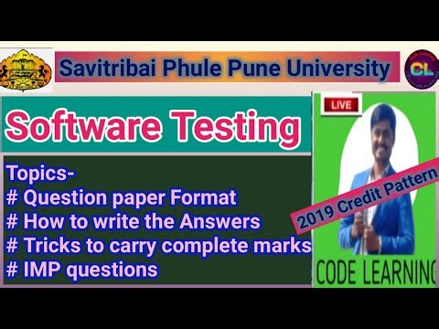 Software Testing Question Paper Format |ST University Question Paper Format |Software Testing | ST