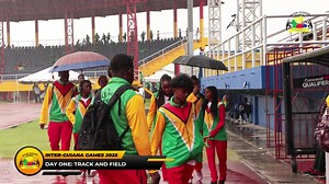 Team Guyana has established a firm grip on the Inter-Guiana Games (IGG) athletics competition after a commanding day one performance, sweeping the majority of the track events despite torrential rain at the National Track and Field Facility, West Coast Demerara. The host nation’s athletes consistently delivered one-two finishes, leaving rivals Suriname and French Guiana struggling to keep pace. READ MORE: https://newsroom.gy/2025/12/05/igg-2025-dominant-start-in-track-and-field-for-guyana/ (VIDE