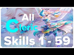 Perfect World International - All Cleric (1-59) + Sage Skills