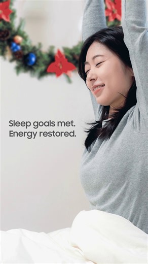 From cozy nights to brighter mornings this holiday season—WindFree™ AI Auto Cooling adapts to every stage of your sleep, so you rest deeper and wake refreshed. Comfort that lets you enjoy more festive moments. Learn more: smsng.co/WindFree-Holiday-FB | Samsung