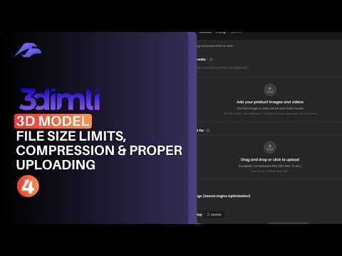 File Size Limits, Compression & Upload Guide for 3D Models on 3DIMLI