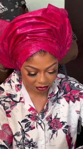 Quick & Easy Gele Tutorial | Perfect Bridal Look in Minutes
