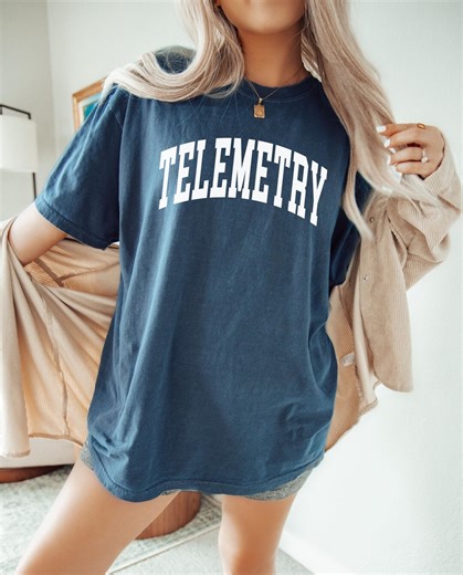 Telemetry Shirt, Comfort Colors® Telemetry Unit Gift, Nurse Technician Unisex Garment-dyed T-shirt - Etsy