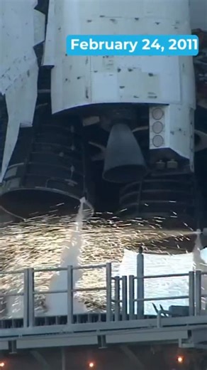 The final liftoff of Space Shuttle Discovery. | National Air and Space Museum, Smithsonian Institution