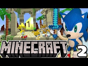 🌟SUPER SONIC!💛- Sonic Plays Minecraft Part 2