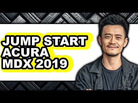 How To Jump Start Acura MDX 2019 - Full Guide