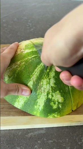 How to cut Watermelon into sticks