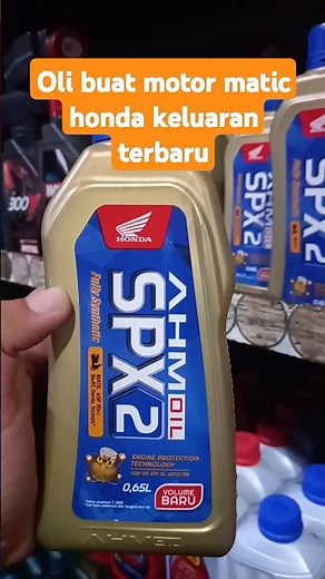 Oli Spx 2 650ml | oli matic bust motor honda keluaran Terbaru #spx #olispx2 #spx2 #olihonda