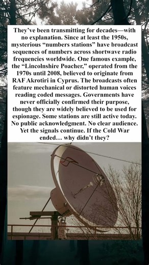 The Creepy Radio Signals No One Can Explain… and They’re Still Broadcasting Today 📻😨🕵️‍♂️