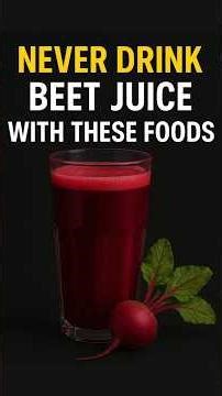 Beet Juice Stops Working If You Drink It Like This