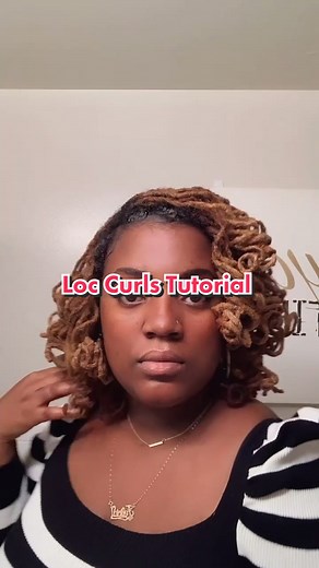 Loc Curls Tutorial: Quick Method for Stunning Curls on Your Locs