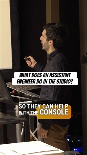 The Role of an Assistant Engineer in the Studio ? #audioengineer