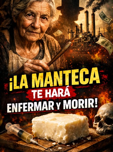 El poder de la manteca en conspiraciones