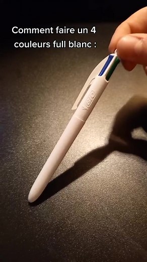 Comment faire un 4 couleurs full blanc