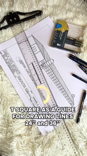 Guía para Dibujo con T-Square