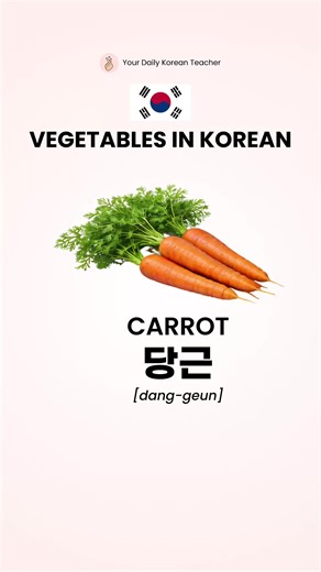 Learning Korean Vegetables Easily 🇰🇷🥕