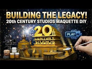 20th Century Studios Logo Diorama [20th Century Fox] | Timelapse
