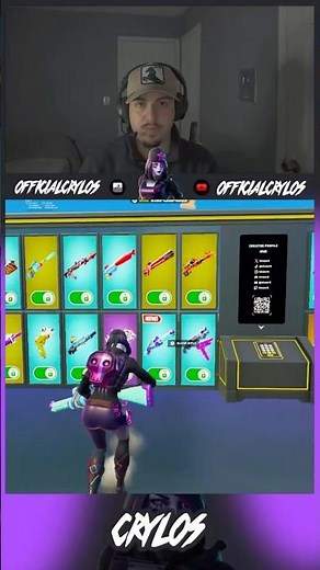 Fortnite 1v1 With Every Gun NEW Slurp Rifle😱#fortnite #crylos #fortnitesecrets