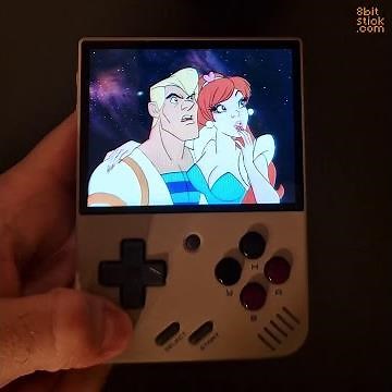 Space Ace Daphne LaserDisc on Miyoo Mini Plus