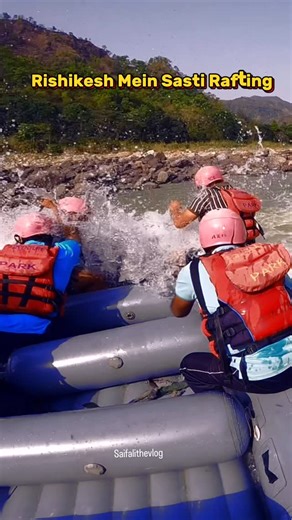 Saif Ali on Instagram: "Adventure + Budget Fun!” “Ready to feel the adrenaline rush? 🚣‍♂️🌊 Rafting in Rishikesh is one of the most thrilling experiences you can have! From beginner-friendly stretches to high-adventure rapids, there’s something for everyone here. 💥 The rafting season runs from September to June, with the best time being March to May for perfect weather and strong river flow! You can choose different routes — like Brahmapuri (9km), Shivpuri (16km), or Marine Drive (24km) depend
