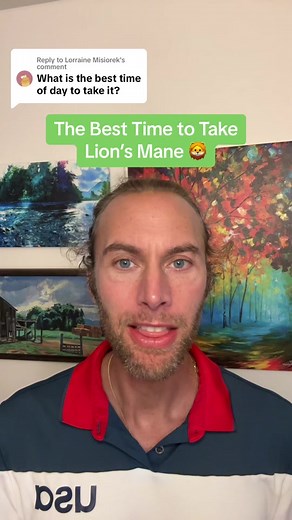 Replying to @Lorraine Misiorek The Best Time to Take Lion’s Mane. #lionsmane #mushrooms #alzheimers #memory #sleep #alzheimer #inflammation #immune #supplements #robertlove #robertwblove
