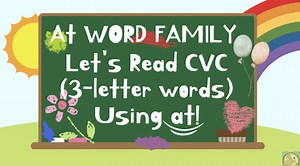 At Word Family Practice Cards/Book