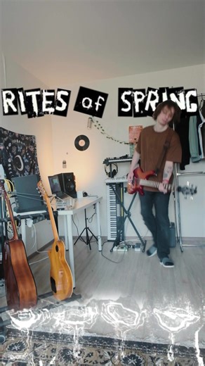 Rites of spring - for want of 💔 #punk #alternative #cover #guitar #videography
