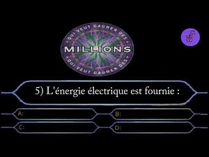 Sources d'énergie et conversions - quiz révisions