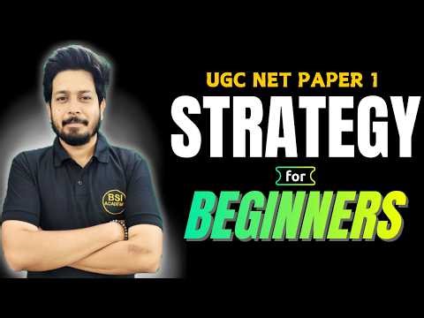 UGC NET Paper 1 Strategy for beginners | UGC NET Library Science | UGC NET Paper 1 June 2026