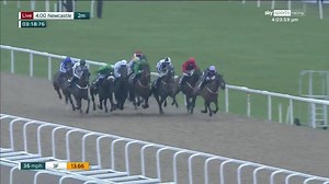 Yesterday we saw Brian Hughes bag a treble with three impressive rides 👏👏👏 Who do you think is going to shine today? The action kicks off with our first race at 4.30pm, live on @SkySportsRacing 🏇 | Newcastle Racecourse