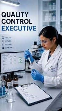 Career Opportunities in Pharmaceutical Industry | Quality Control (QC) & Production Executive Jobs