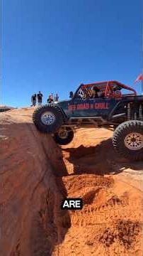 Heart-Pounding Off-Road Climb! 🔥 Jeep Wrangler’s Epic Battle on Red Rock Mountain