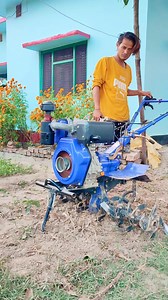 Check power tiller tractor sound | self start #tractor #PowerTiller #technology | Agriculture activities