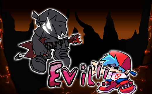 【光流补帧】Friday Night Funkin evil Mod soul bf vs bf （简介有惊喜）