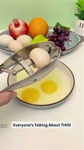 🔥Stainless Steel Egg Cracker 🥚 Easy Egg Cracking Tool for the Kitchen #3569 ‪@sovorsgadget‬